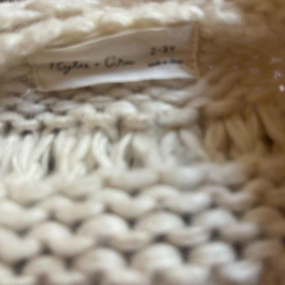 •SOLD• Rylee + Cru Fringe Cardigan 2-3 years - Picture 3 of 3